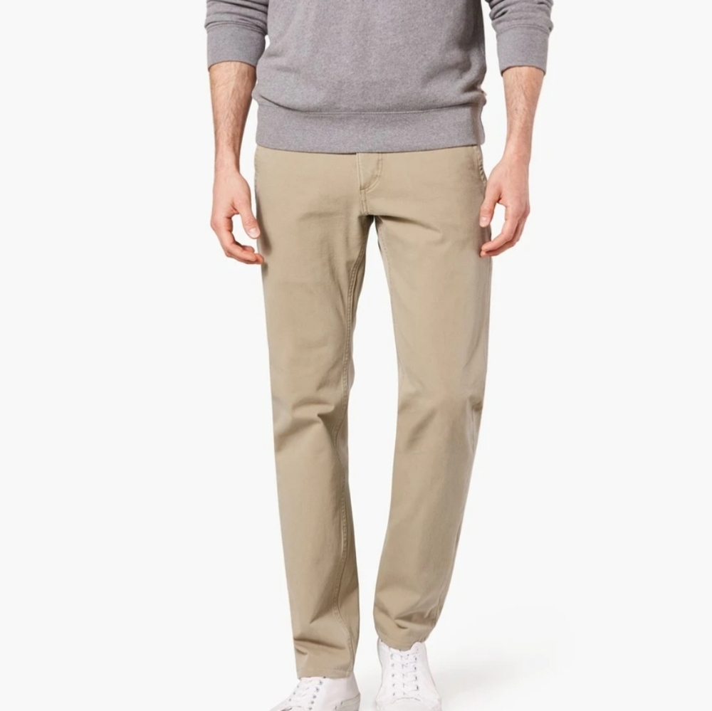 Dockers Alpha Khaki Slim Fit Tapered Pants